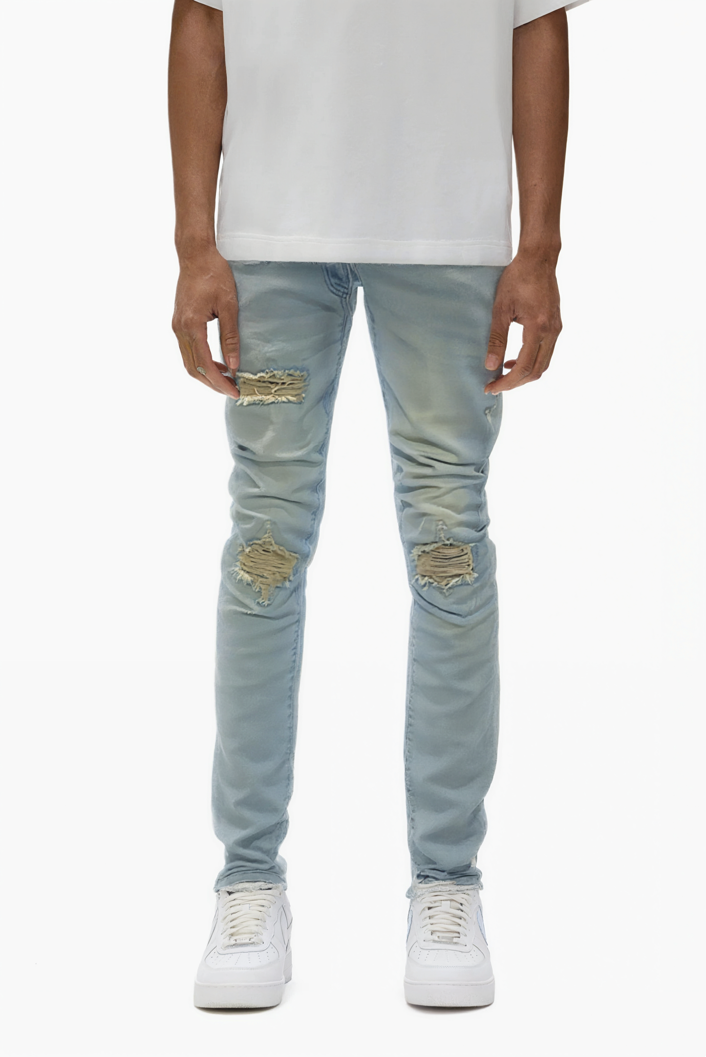 JPO-6 light blue slim fit jeans