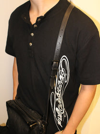 Signature Henley Tee Black