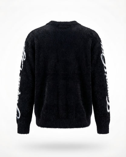 Metal LOGO Mohair Knit