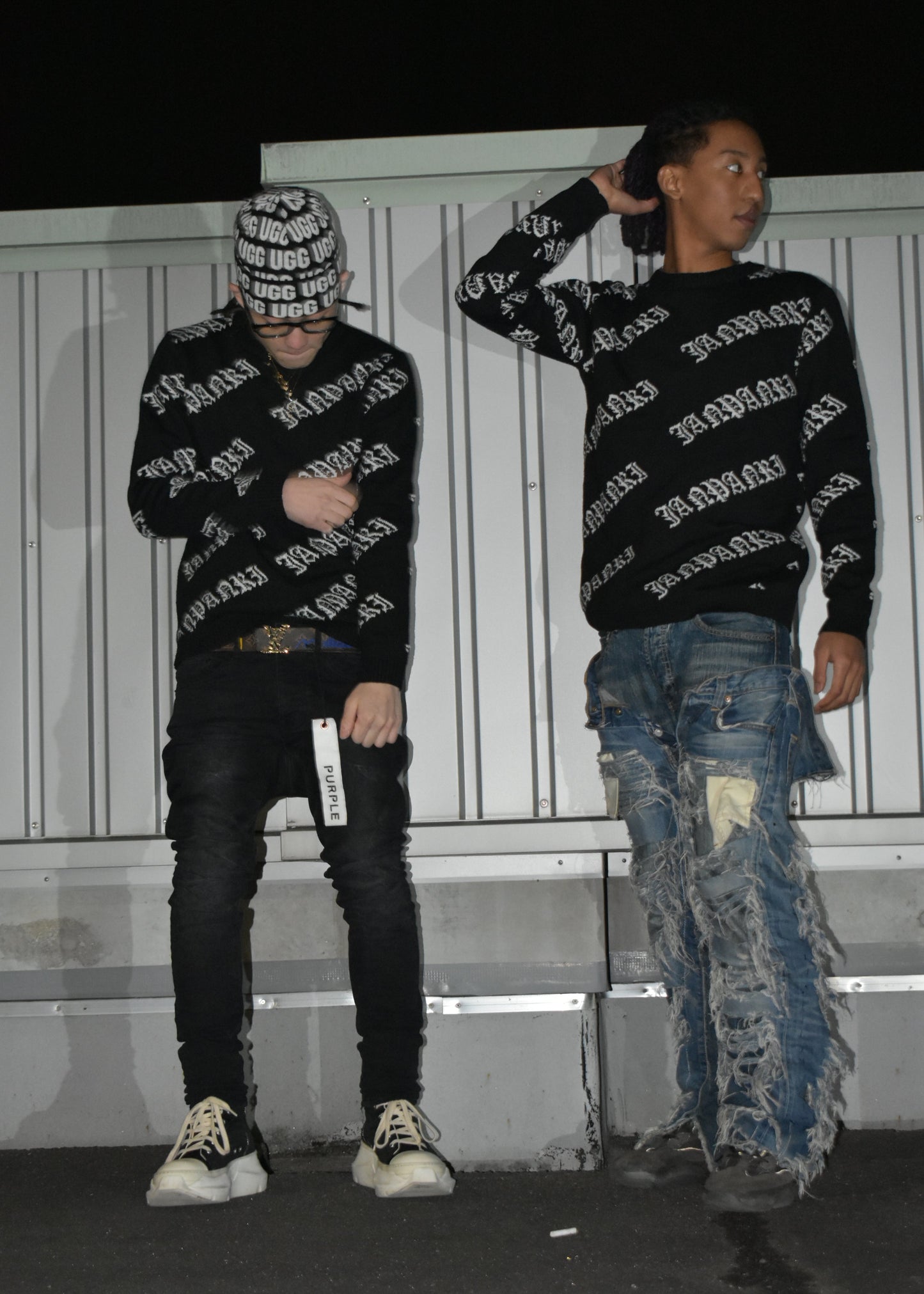 JANPARI Monogram Knit