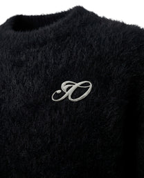 Metal LOGO Mohair Knit