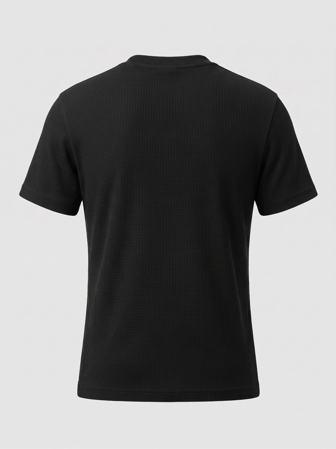 Signature Henley Tee Black