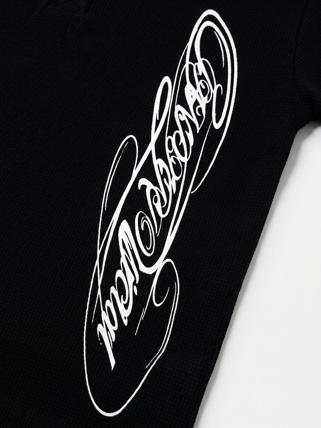 Signature Henley Tee Black