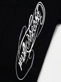 Signature Henley Tee Black