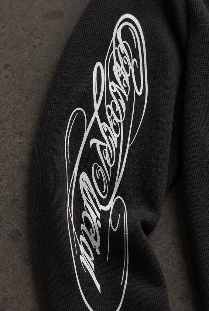 Signature Henley Long sleeve Black