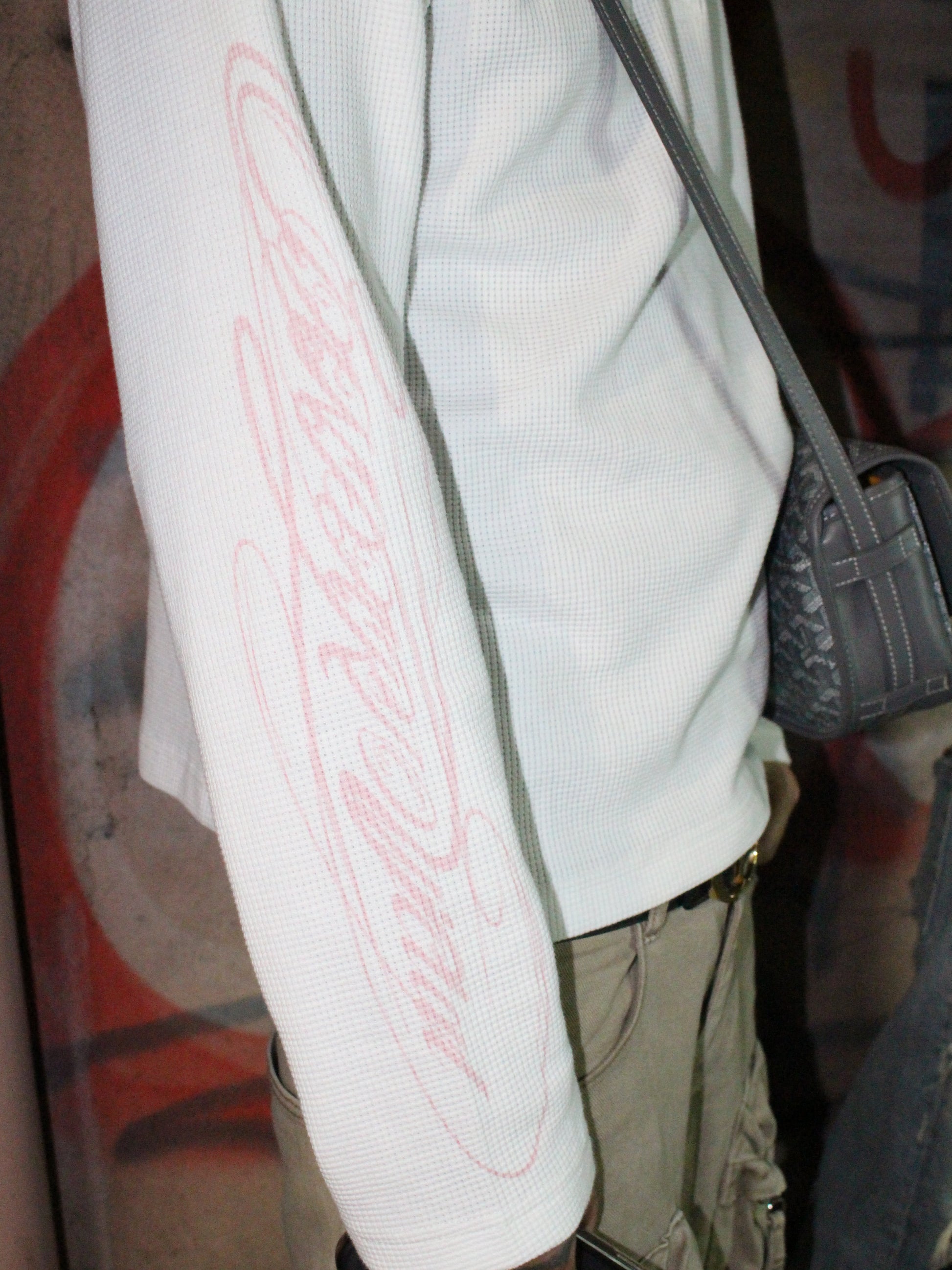 Signature Henley Long sleeve White
