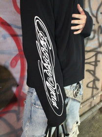 Signature Henley Long sleeve Black