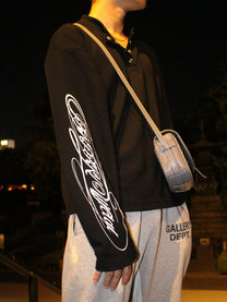 Signature Henley Long sleeve Black