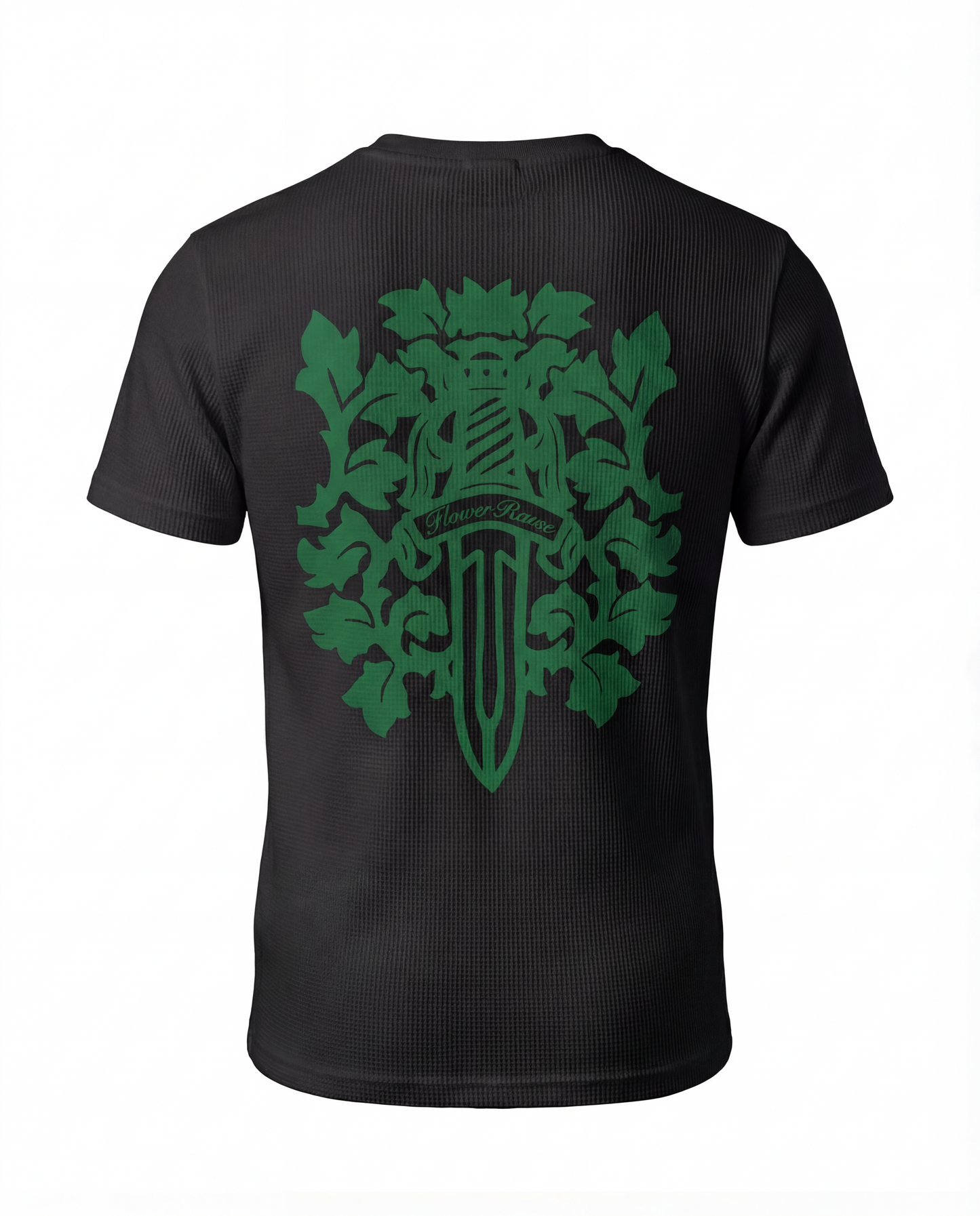 Royal Sword Waffle T-Shirt Green