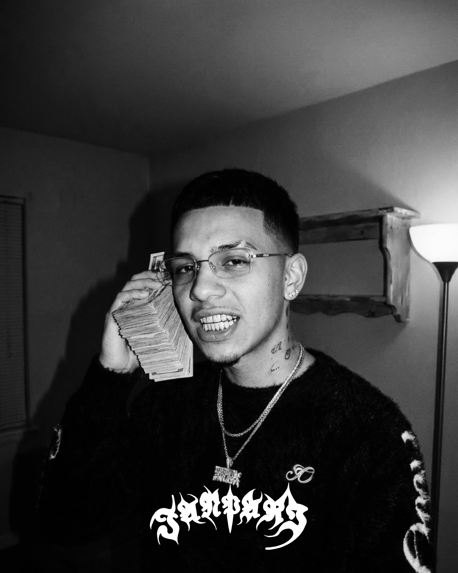 Metal LOGO Mohair Knit