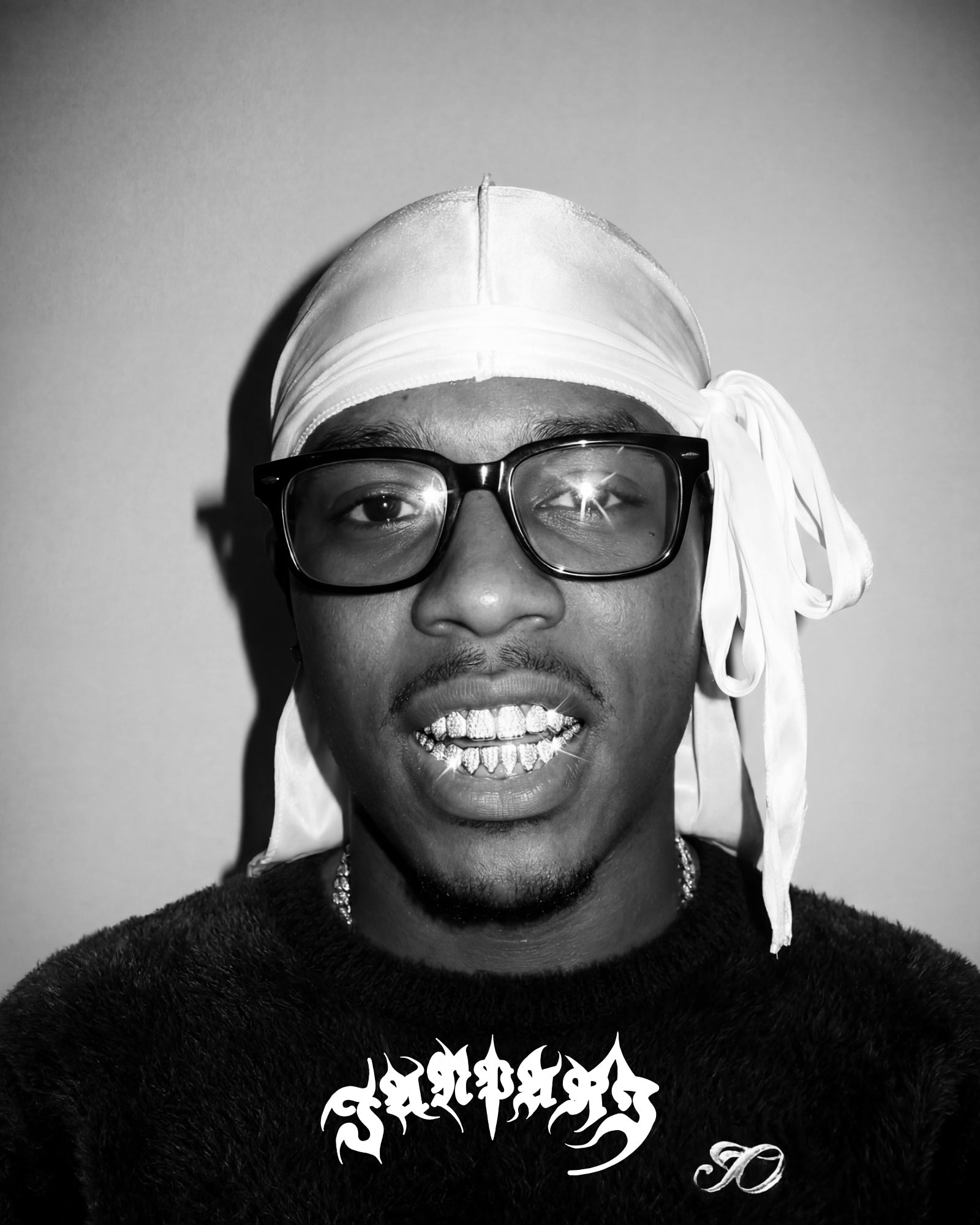 Metal LOGO Mohair Knit