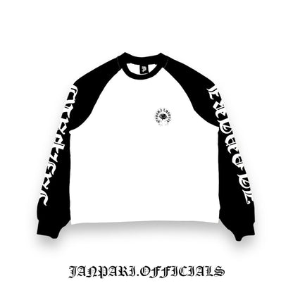 Raglan Long Sleeve T-Shirt Black