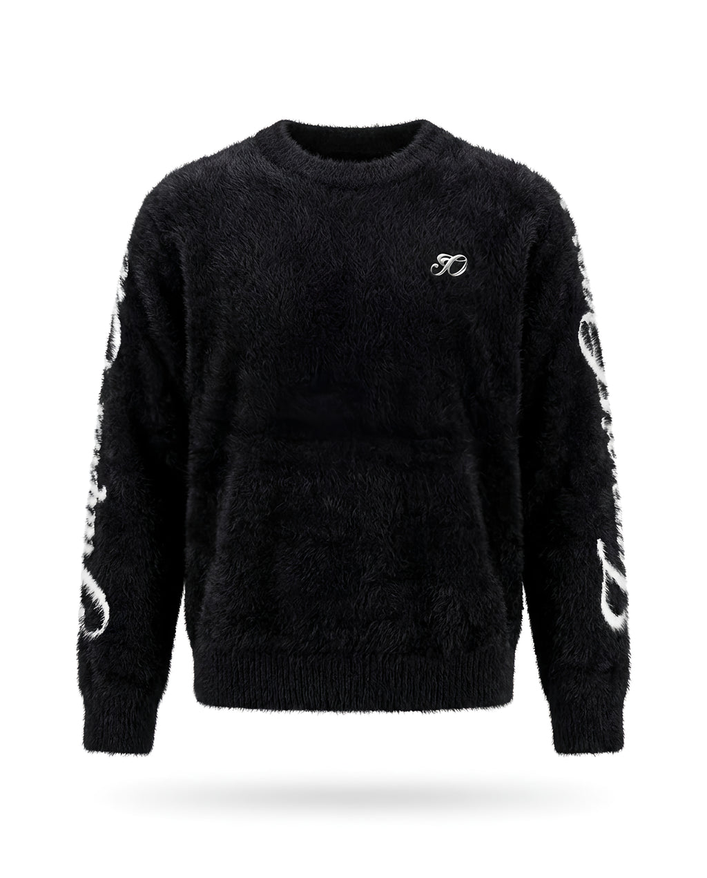 Metal LOGO Mohair Knit