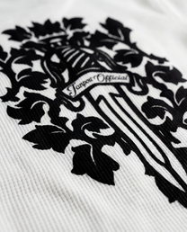 Crystal Waffle Long Sleeve white