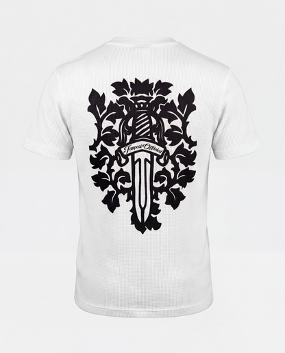 Royal Sword Waffle T-Shirt Black
