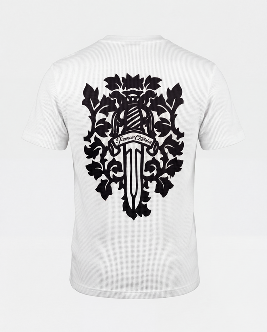 Royal Sword Waffle T-Shirt Black