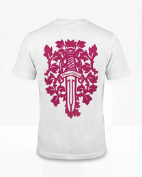 Royal Sword Waffle T-Shirt Pink
