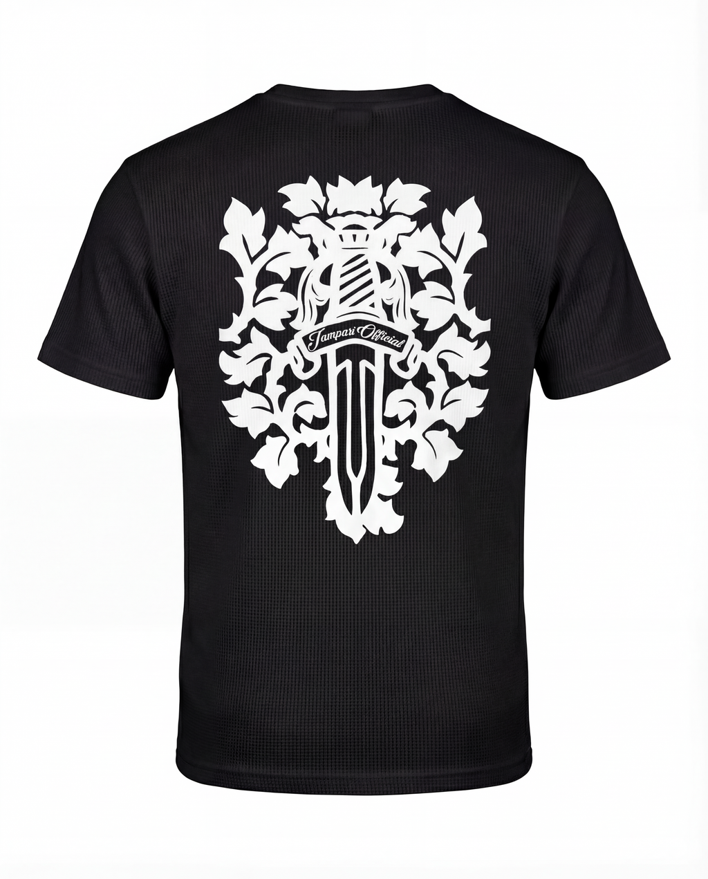 Royal Sword Waffle T-Shirt White
