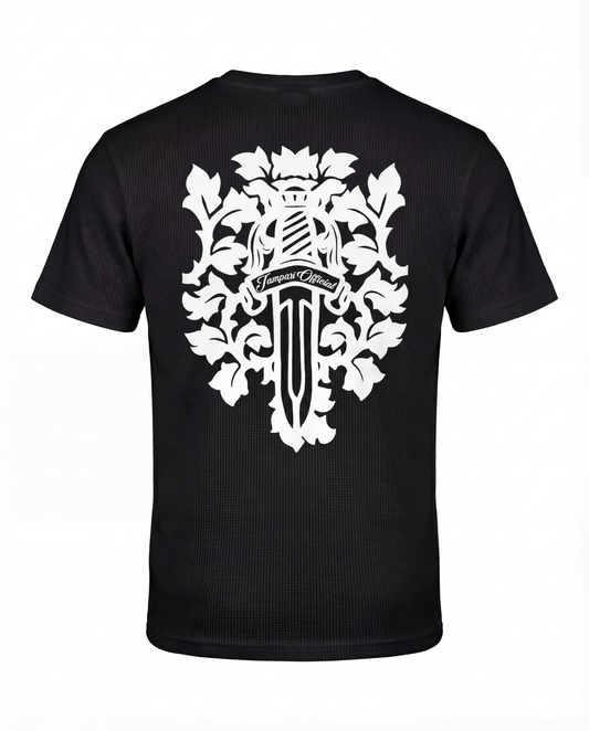 Royal Sword Waffle T-Shirt White