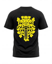 Royal Sword Waffle T-Shirt Yellow