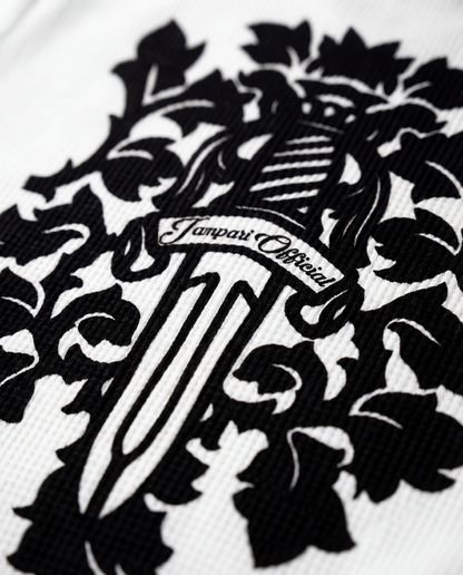 Royal Sword Waffle T-Shirt Black