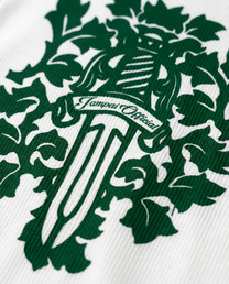 Royal Sword Waffle T-Shirt Green