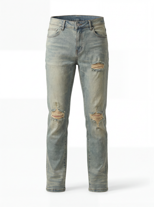 JPO-6 light blue slim fit jeans