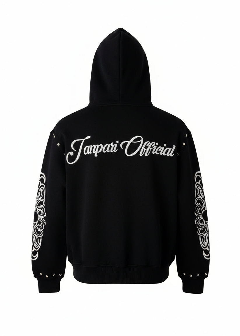 パンツ JANPARI 25SS Tracksuit Vol.2 25SS Tracksuit Vol.2 フロントとアームにスタッズを配置。 左右の