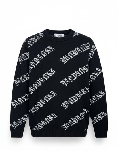JANPARI Monogram Knit