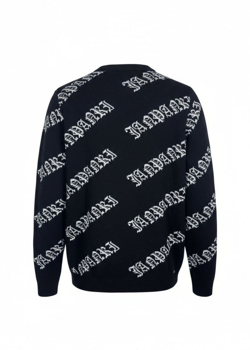 JANPARI Monogram Knit